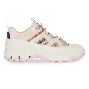 BURBERRY Arthur Checked Trim Chunky Sneakers size 37